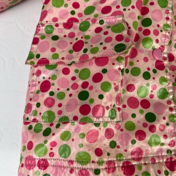Pluie Pluie Girls Outerwear Pink Polka Dot Unlined
Raincoat Size 1/2 - Picture 3 of 9